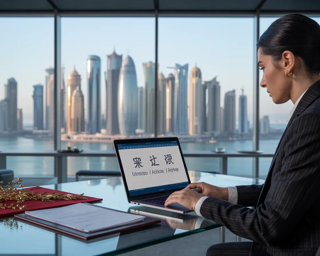 Chinese translation qatar