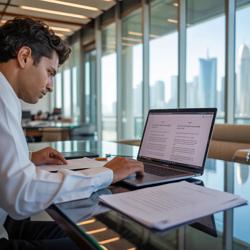Arabic to english document translation services in qatar — hiremate services