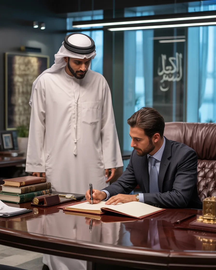 Professional signature witnessing in qatar - lawyer witnessing document signing