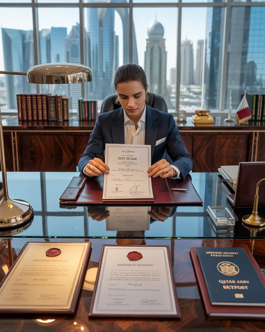 Professional divorce certificate attestation services in Qatar